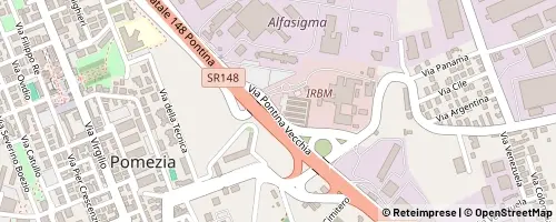 Mappa Pomezia