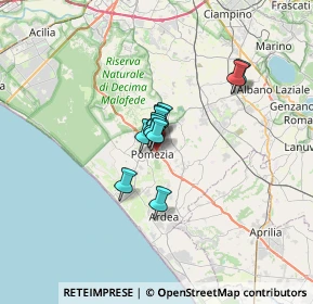 Mappa , 00071 Pomezia RM, Italia (3.85455)