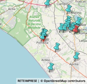 Mappa , 00071 Pomezia RM, Italia (9.0815)