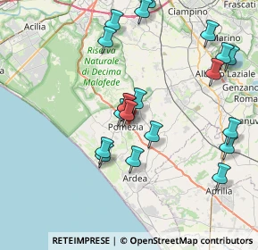 Mappa , 00071 Pomezia RM, Italia (8.4795)