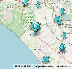 Mappa , 00071 Pomezia RM, Italia (9.032)