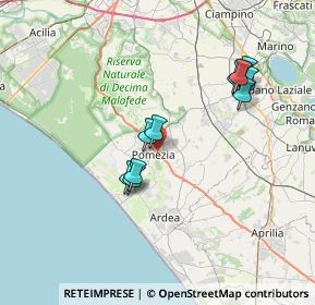 Mappa , 00071 Pomezia RM, Italia (7.24091)