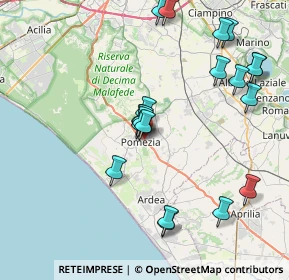 Mappa , 00071 Pomezia RM, Italia (8.7715)