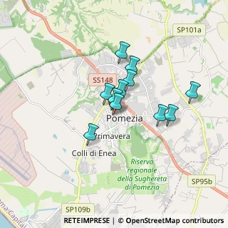 Mappa Via Orazio, 00071 Pomezia RM, Italia (1.31364)