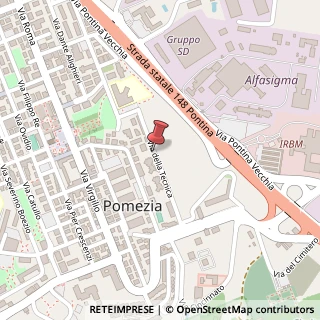 Mappa Via della Tecnica, 24, 00071 Pomezia, Roma (Lazio)
