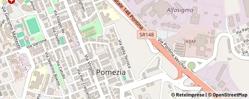 Mappa Pomezia