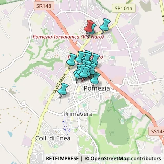 Mappa Via Orazio, 00071 Pomezia RM, Italia (0.4385)