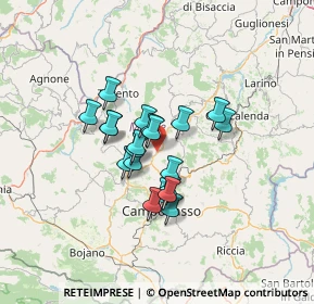 Mappa Strada Statale 647 Fondo Valle del Biferno, 86022 Limosano CB, Italia (9.886)