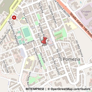Mappa Via Ovidio, 59, 00040 Pomezia, Roma (Lazio)