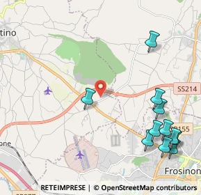 Mappa Via Santa Cecilia, 03013 Ferentino FR, Italia (2.86636)