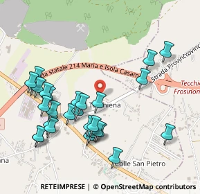 Mappa Via Santa Cecilia, 03013 Ferentino FR, Italia (0.56786)