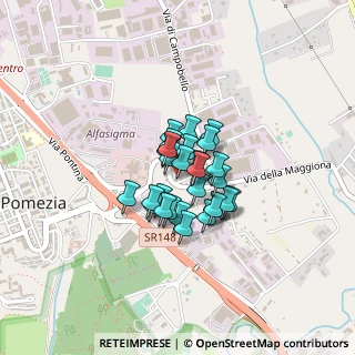 Mappa Via Cile, 00040 Pomezia RM, Italia (0.24138)