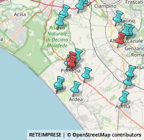 Mappa , 00071 Pomezia RM, Italia (8.512)