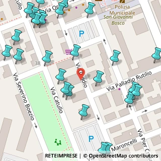 Mappa Via Catullo, 00071 Pomezia RM, Italia (0.08214)