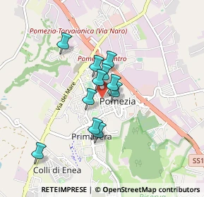 Mappa Via Catullo, 00071 Pomezia RM, Italia (0.64636)