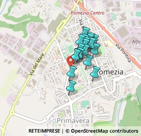 Mappa Piazza S. Benedetto da Norcia, 00040 Pomezia RM, Italia (0.285)