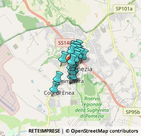 Mappa Piazza S. Benedetto da Norcia, 00040 Pomezia RM, Italia (0.683)