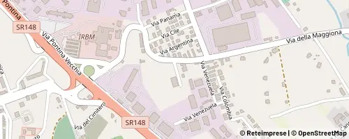 Mappa Pomezia