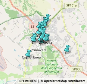 Mappa Via Silvio Pellico, 00040 Pomezia RM, Italia (0.9425)