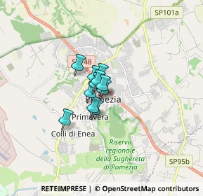 Mappa Via Silvio Pellico, 00040 Pomezia RM, Italia (0.74455)