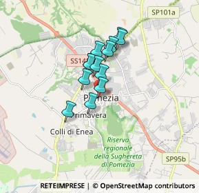 Mappa Via Silvio Pellico, 00040 Pomezia RM, Italia (1.19)
