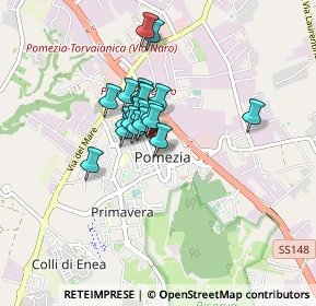 Mappa Via Silvio Pellico, 00040 Pomezia RM, Italia (0.607)