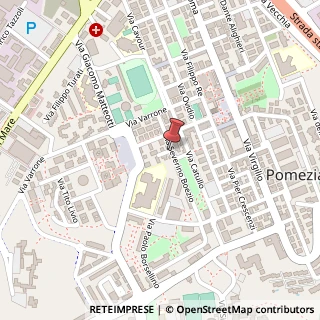 Mappa Via Boezio, 36, 00071 Pomezia, Roma (Lazio)