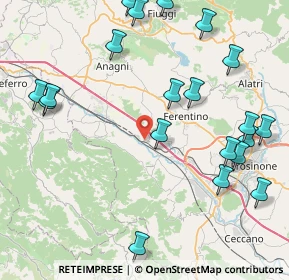 Mappa Via Colle Castello, 03017 Morolo FR, Italia (11.0185)