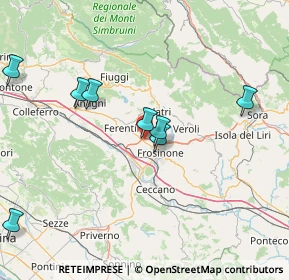 Mappa SP34, 03013 Ferentino FR, Italia (24.88909)