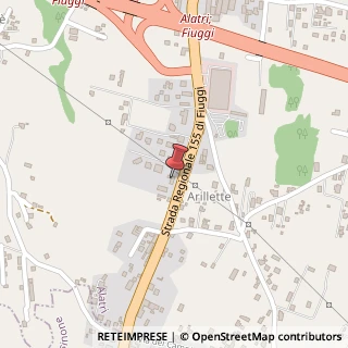 Mappa Via dei Campi, 3, 03001 Alatri, Frosinone (Lazio)