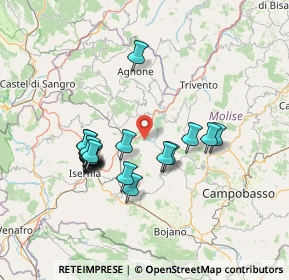 Mappa Via Vittorio Emanuele, 86094 Civitanova del Sannio IS, Italia (13.876)