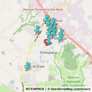 Mappa Via S. D'Acquisto, 00071 Pomezia RM, Italia (0.75231)