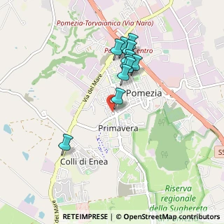 Mappa Via S. D'Acquisto, 00071 Pomezia RM, Italia (0.86545)