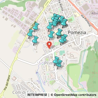 Mappa Via S. D'Acquisto, 00071 Pomezia RM, Italia (0.462)