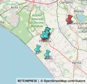 Mappa Via S. D'Acquisto, 00071 Pomezia RM, Italia (4.03)