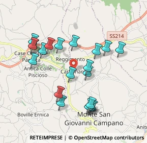 Mappa Via Madonna del Reggimento, 03025 Monte San Giovanni Campano FR, Italia (1.9585)