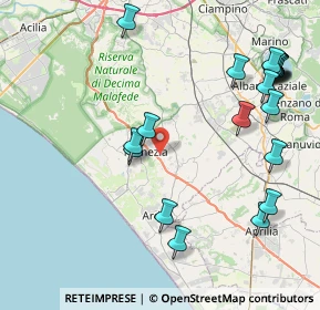 Mappa Via Perù, 00071 Pomezia RM, Italia (10.6405)