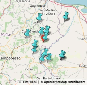 Mappa Corso Vittorio Emanuele, 86044 Colletorto CB, Italia (13.68412)