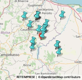 Mappa Corso Vittorio Emanuele, 86044 Colletorto CB, Italia (12.32389)