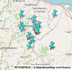 Mappa Corso Vittorio Emanuele, 86044 Colletorto CB, Italia (11.854)