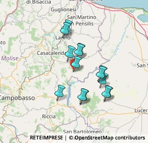 Mappa Corso Vittorio Emanuele, 86044 Colletorto CB, Italia (12.215)