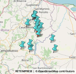 Mappa Corso Vittorio Emanuele, 86044 Colletorto CB, Italia (11.53353)