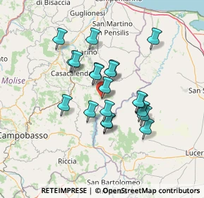 Mappa Corso Vittorio Emanuele, 86044 Colletorto CB, Italia (11.708)