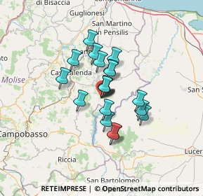 Mappa Corso Vittorio Emanuele, 86044 Colletorto CB, Italia (9.2345)