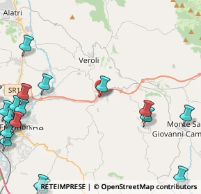 Mappa Contrada Giglio, 03029 Veroli FR, Italia (7.362)