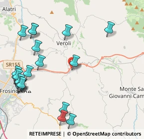 Mappa Contrada Giglio, 03029 Veroli FR, Italia (5.73)