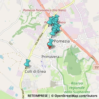 Mappa Via Paolo Borsellino, 00071 Pomezia RM, Italia (0.85455)