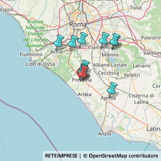 Mappa Via Paolo Borsellino, 00071 Pomezia RM, Italia (11.01636)