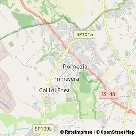 Mappa Pomezia