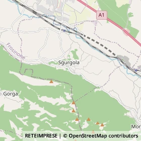 Mappa Sgurgola